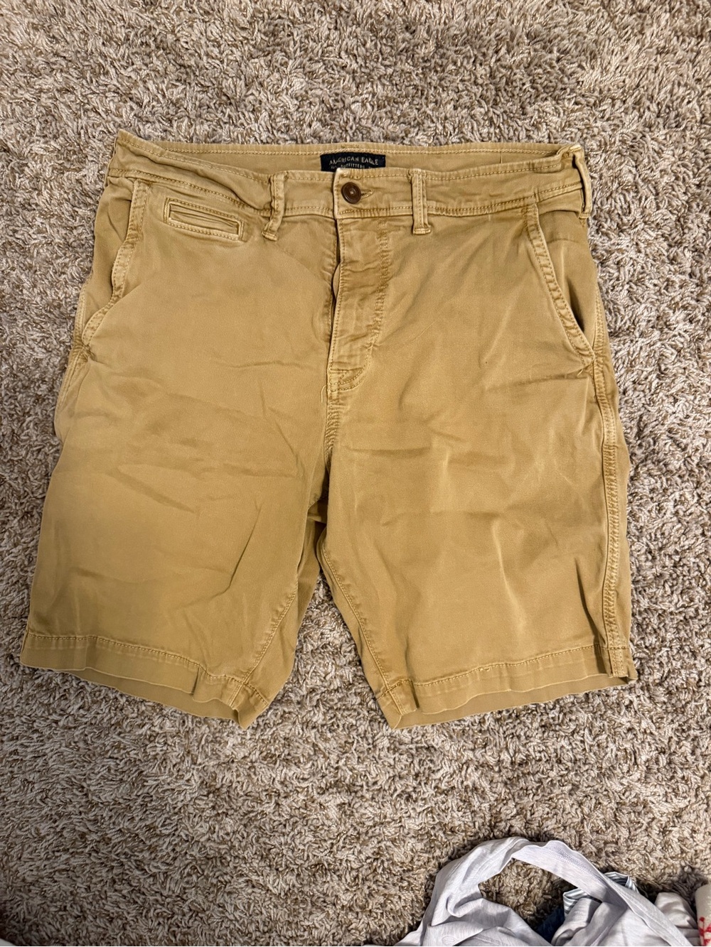 American Eagle Outfitters Khaki Flat Front Men's Shorts